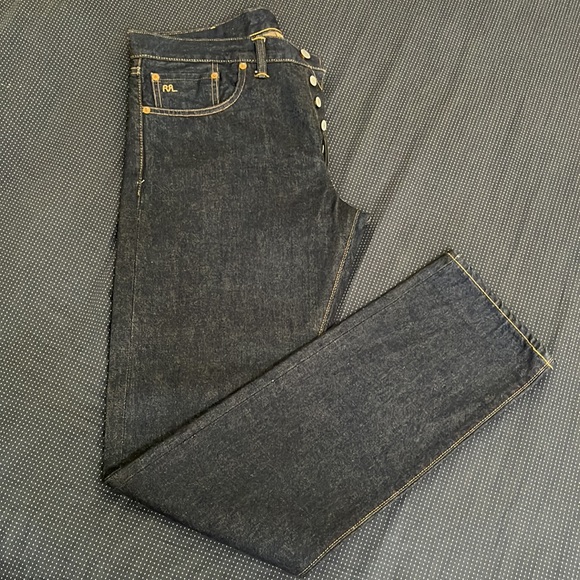 Double RL RRL Slim fit jeans 34x34 *SOLD - Picture 8 of 10